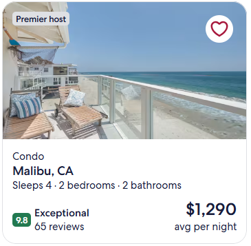 malibu condo
